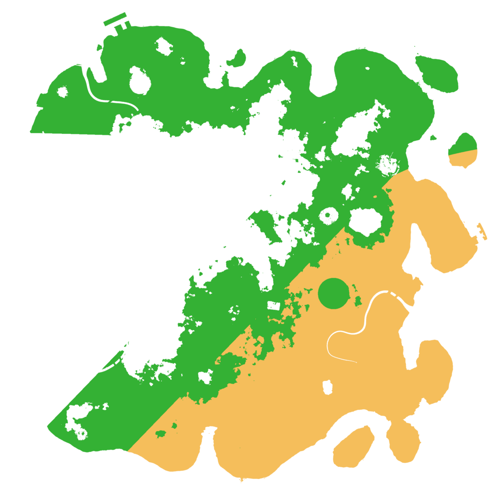 Biome Rust Map: Procedural Map, Size: 4250, Seed: 1378525530