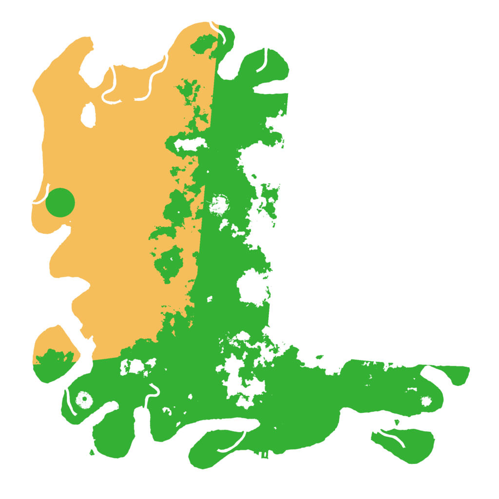 Biome Rust Map: Procedural Map, Size: 4500, Seed: 650741678