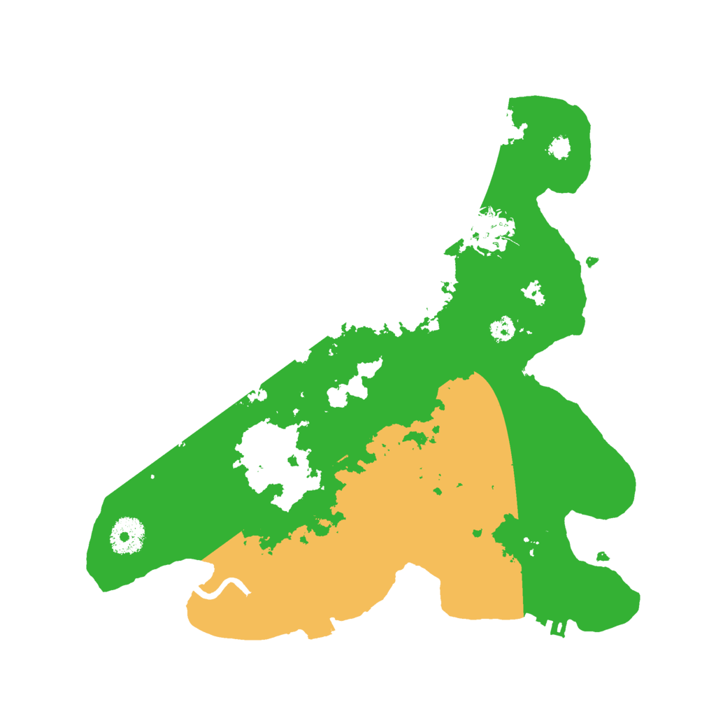 Biome Rust Map: Procedural Map, Size: 3000, Seed: 460501