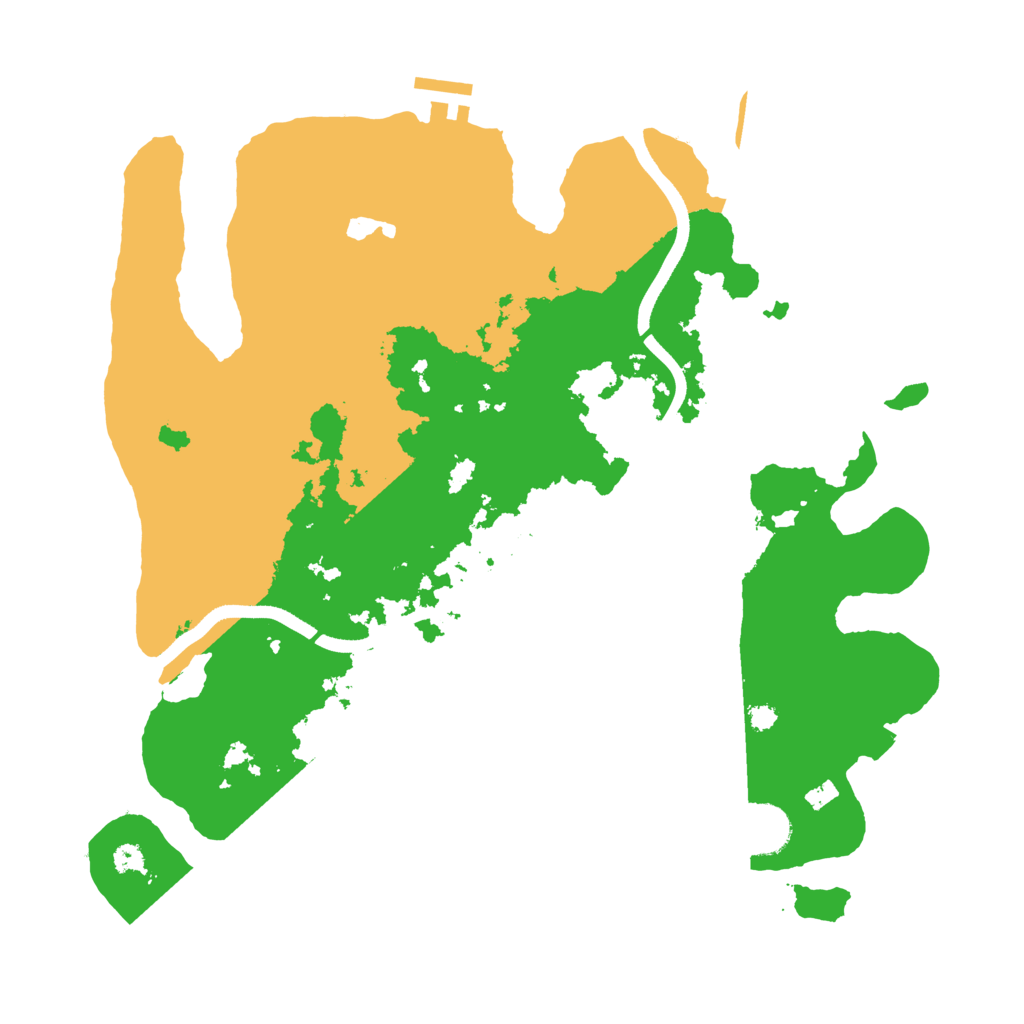 Biome Rust Map: Procedural Map, Size: 3575, Seed: 2126245186