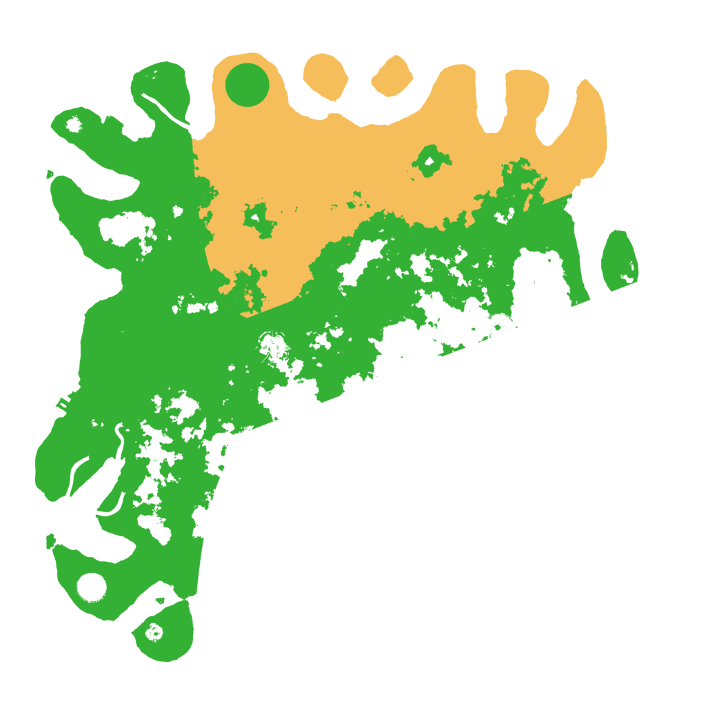 Biome Rust Map: Procedural Map, Size: 4258, Seed: 631163829