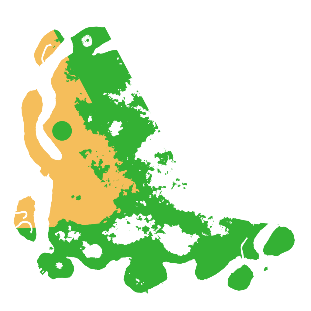 Biome Rust Map: Procedural Map, Size: 4200, Seed: 1608989018