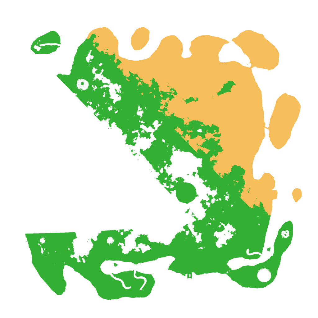 Biome Rust Map: Procedural Map, Size: 4096, Seed: 593421620