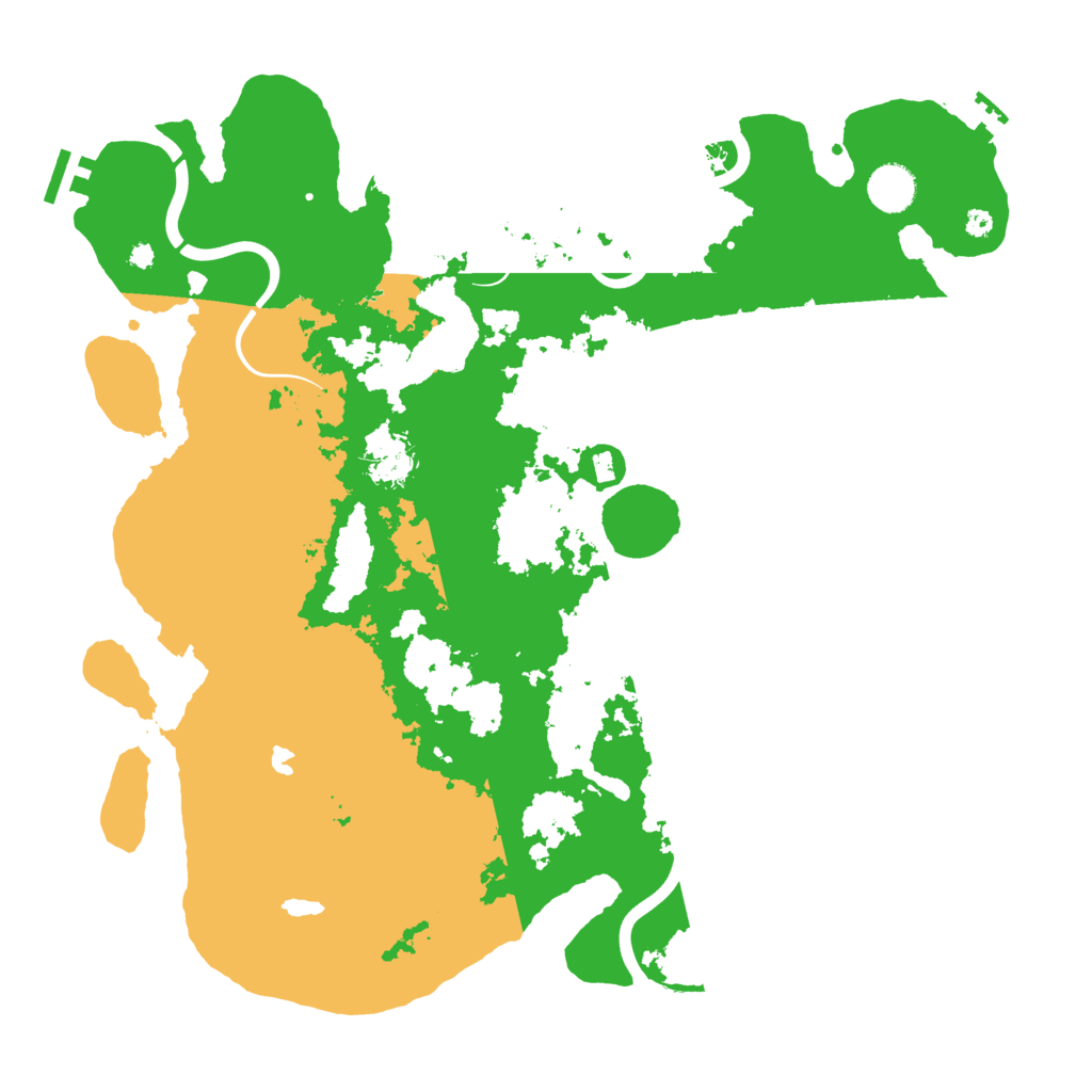 Biome Rust Map: Procedural Map, Size: 4000, Seed: 250760199