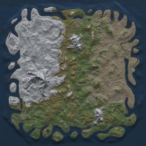 Thumbnail Rust Map: Procedural Map, Size: 6000, Seed: 475278973, 19 Monuments