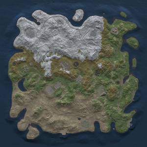 Thumbnail Rust Map: Procedural Map, Size: 4250, Seed: 1568821442, 19 Monuments