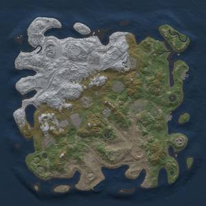 Thumbnail Rust Map: Procedural Map, Size: 4250, Seed: 32981094, 19 Monuments