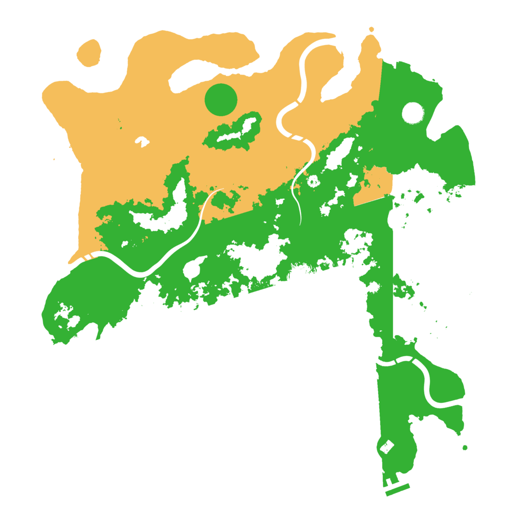 Biome Rust Map: Procedural Map, Size: 4250, Seed: 10420