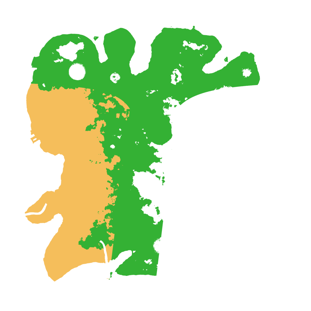 Biome Rust Map: Procedural Map, Size: 3300, Seed: 725192479