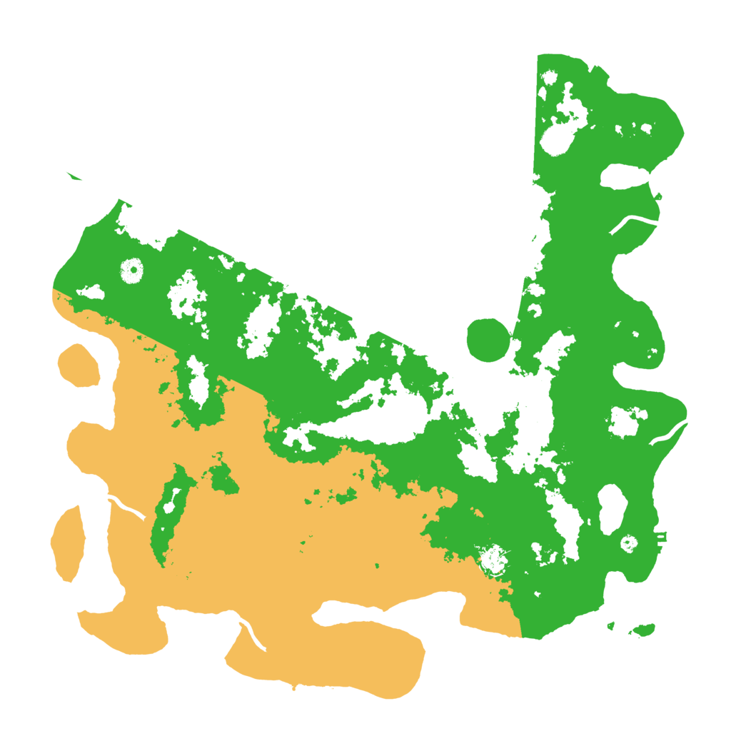 Biome Rust Map: Procedural Map, Size: 4500, Seed: 4534533