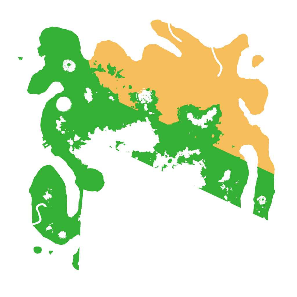 Biome Rust Map: Procedural Map, Size: 3500, Seed: 286832683