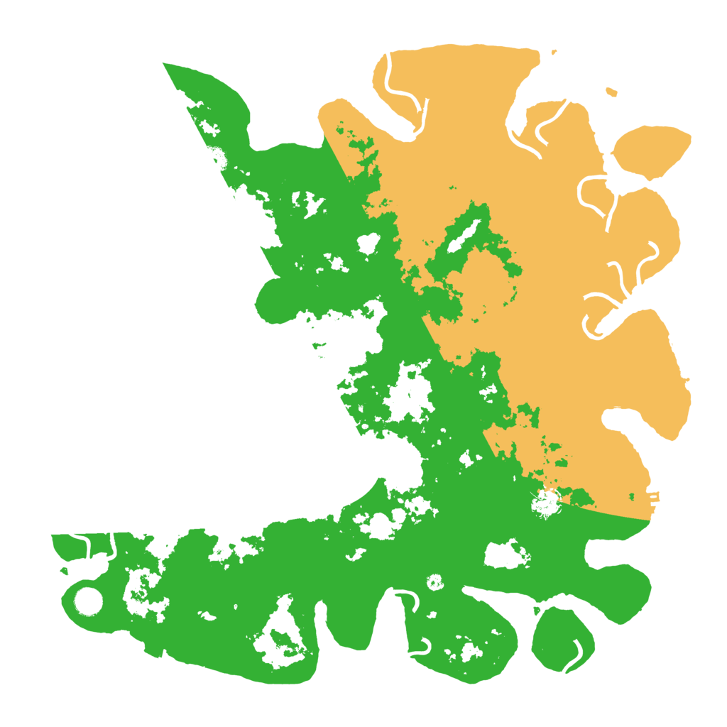 Biome Rust Map: Procedural Map, Size: 4500, Seed: 1520945170