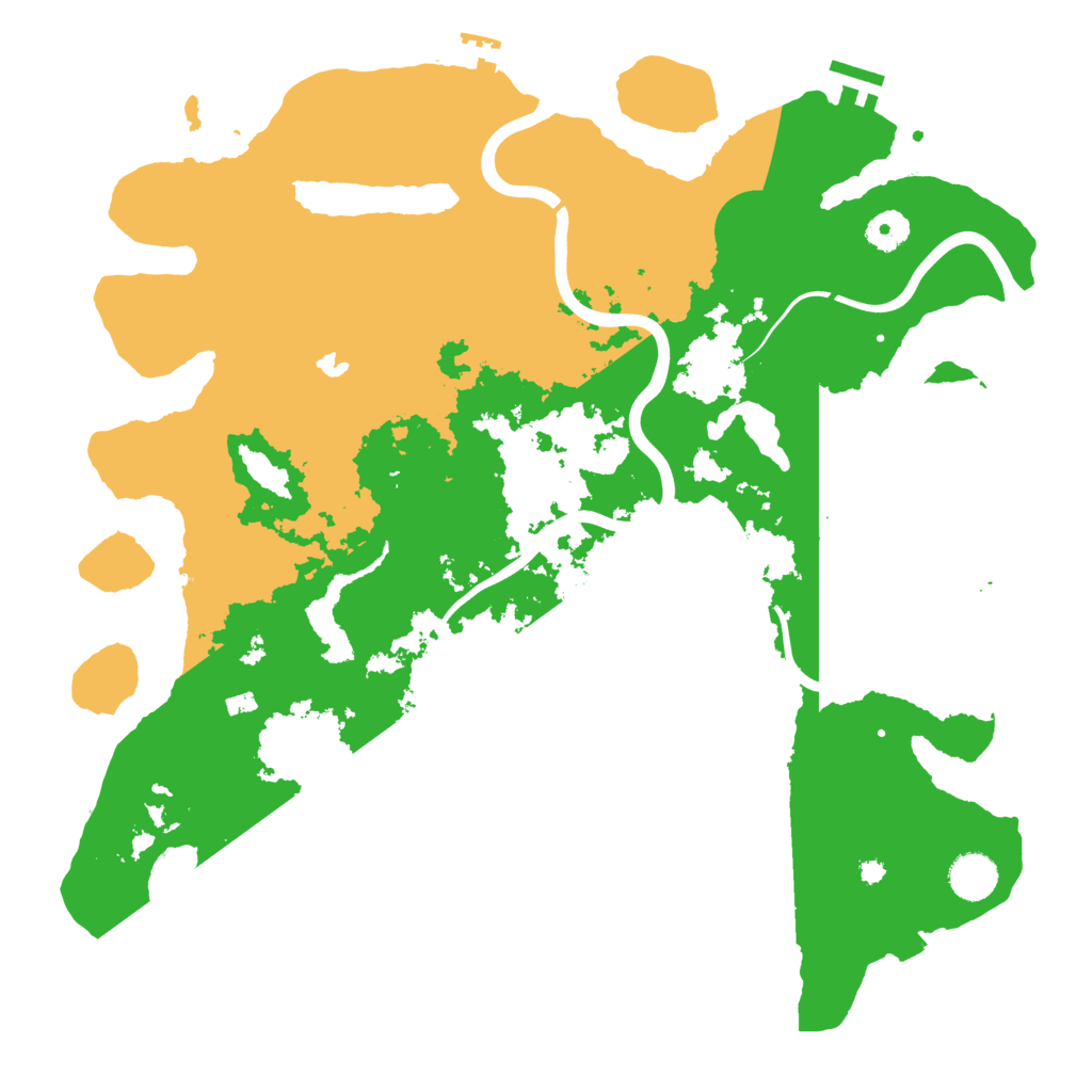 Biome Rust Map: Procedural Map, Size: 4000, Seed: 1656989715