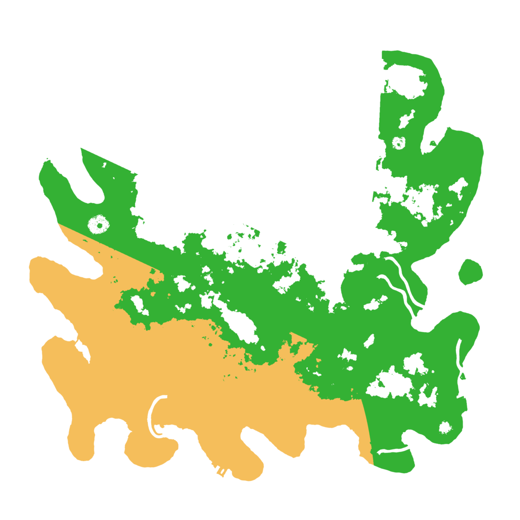 Biome Rust Map: Procedural Map, Size: 4000, Seed: 68352539