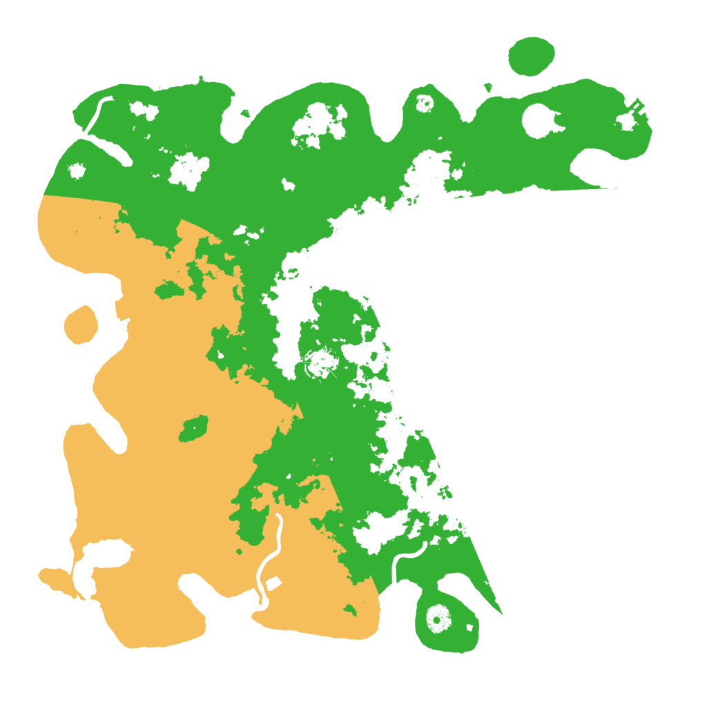 Biome Rust Map: Procedural Map, Size: 4000, Seed: 201188509