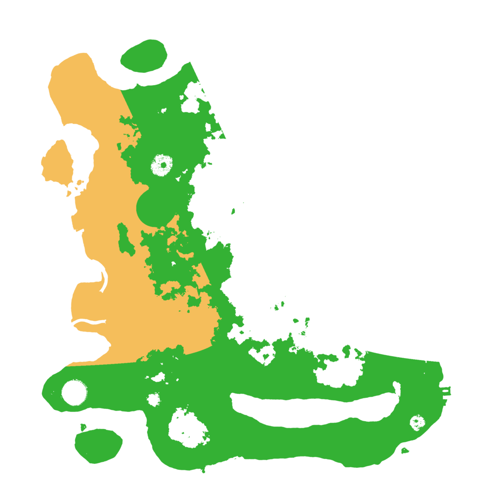 Biome Rust Map: Procedural Map, Size: 3500, Seed: 1042054035