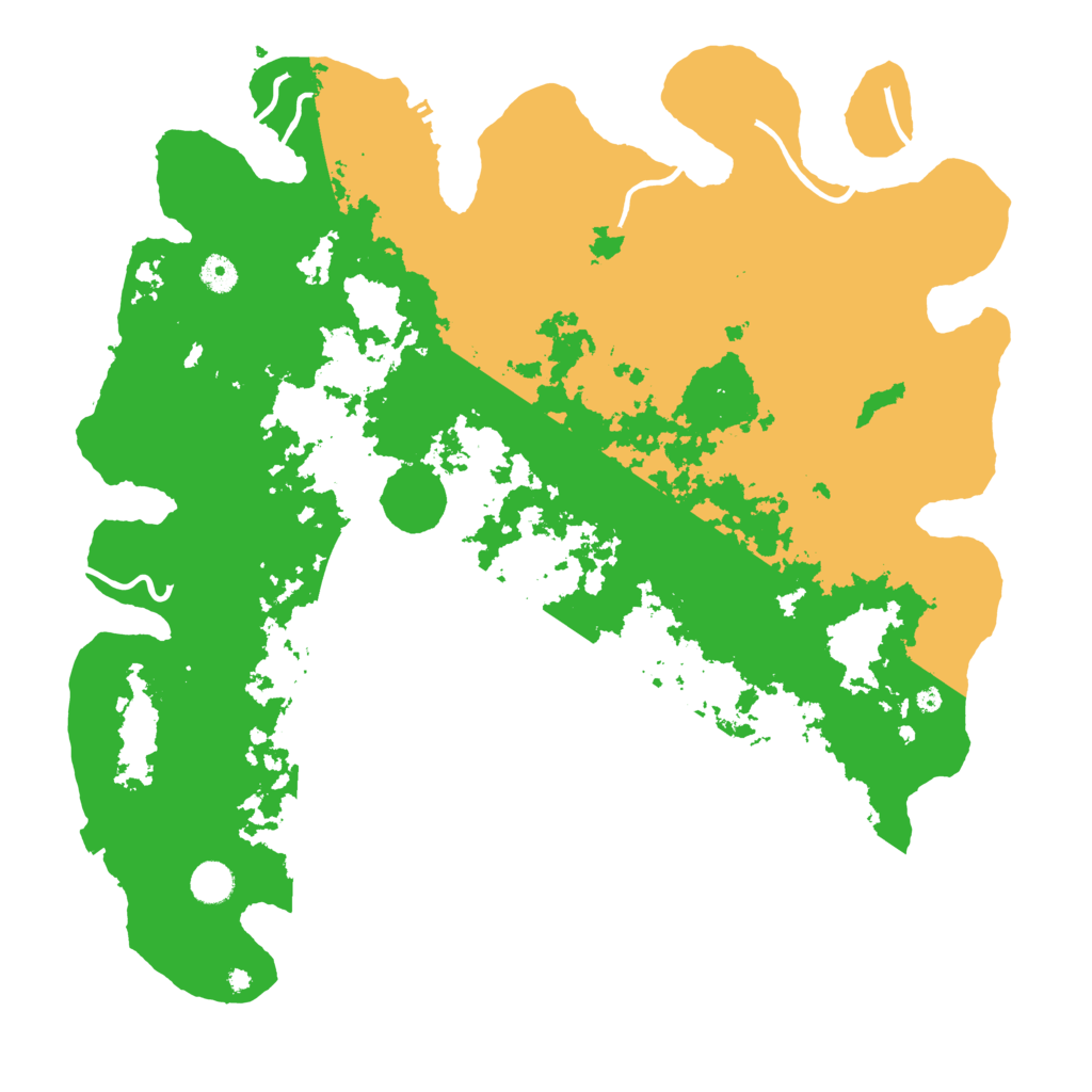 Biome Rust Map: Procedural Map, Size: 4500, Seed: 15649636