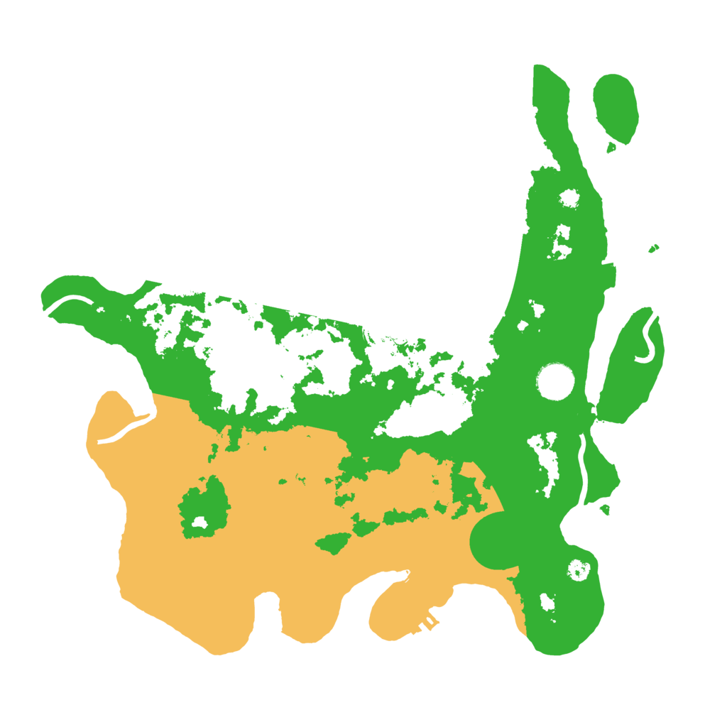 Biome Rust Map: Procedural Map, Size: 3450, Seed: 794533156