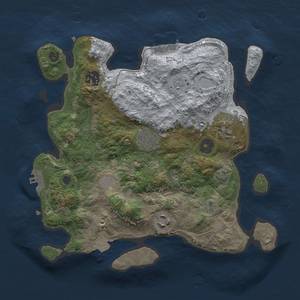 Thumbnail Rust Map: Procedural Map, Size: 3000, Seed: 1505466393, 12 Monuments