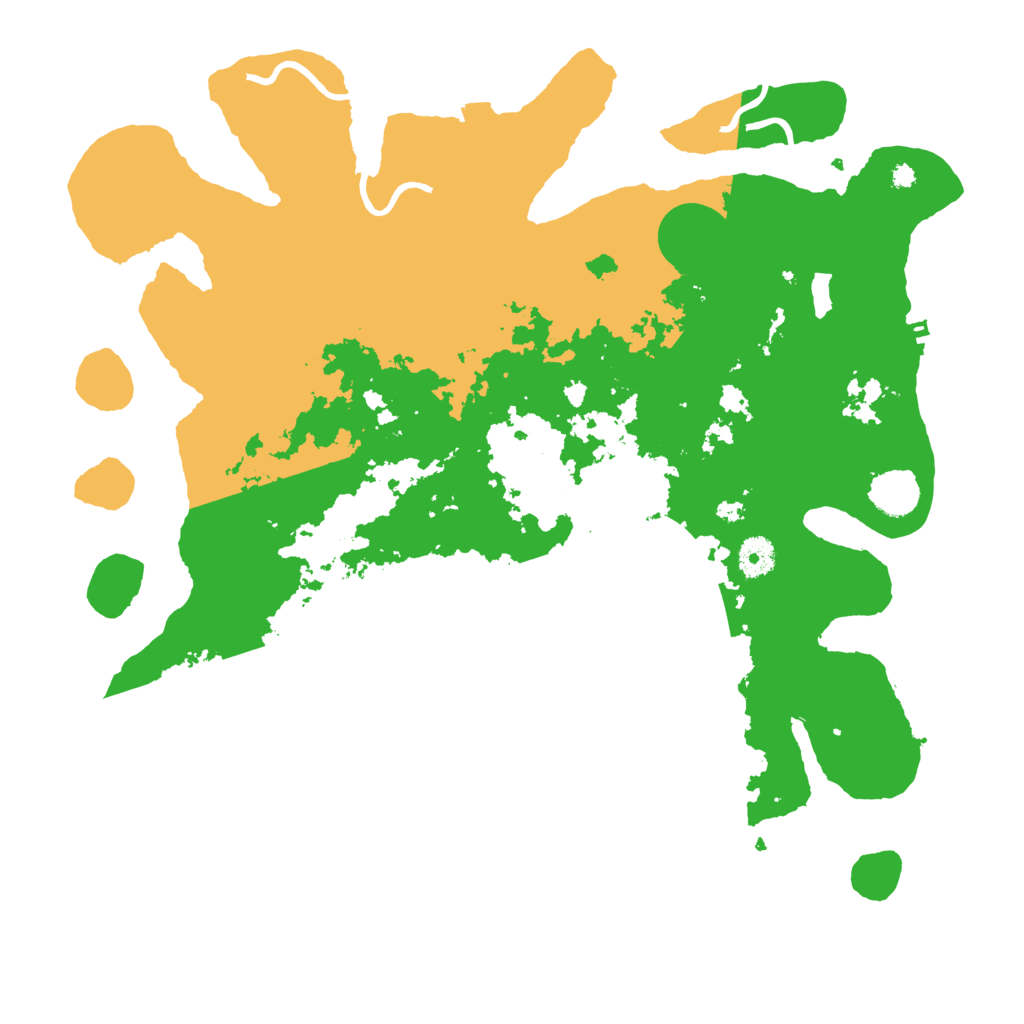 Biome Rust Map: Procedural Map, Size: 4000, Seed: 1914331816