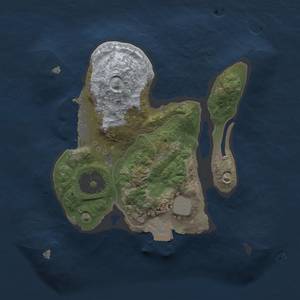 Thumbnail Rust Map: Procedural Map, Size: 1800, Seed: 1193294288, 4 Monuments