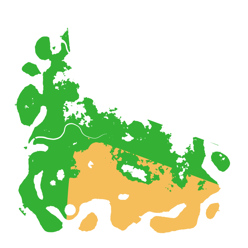 Biome Rust Map: Procedural Map, Size: 4000, Seed: 439958898
