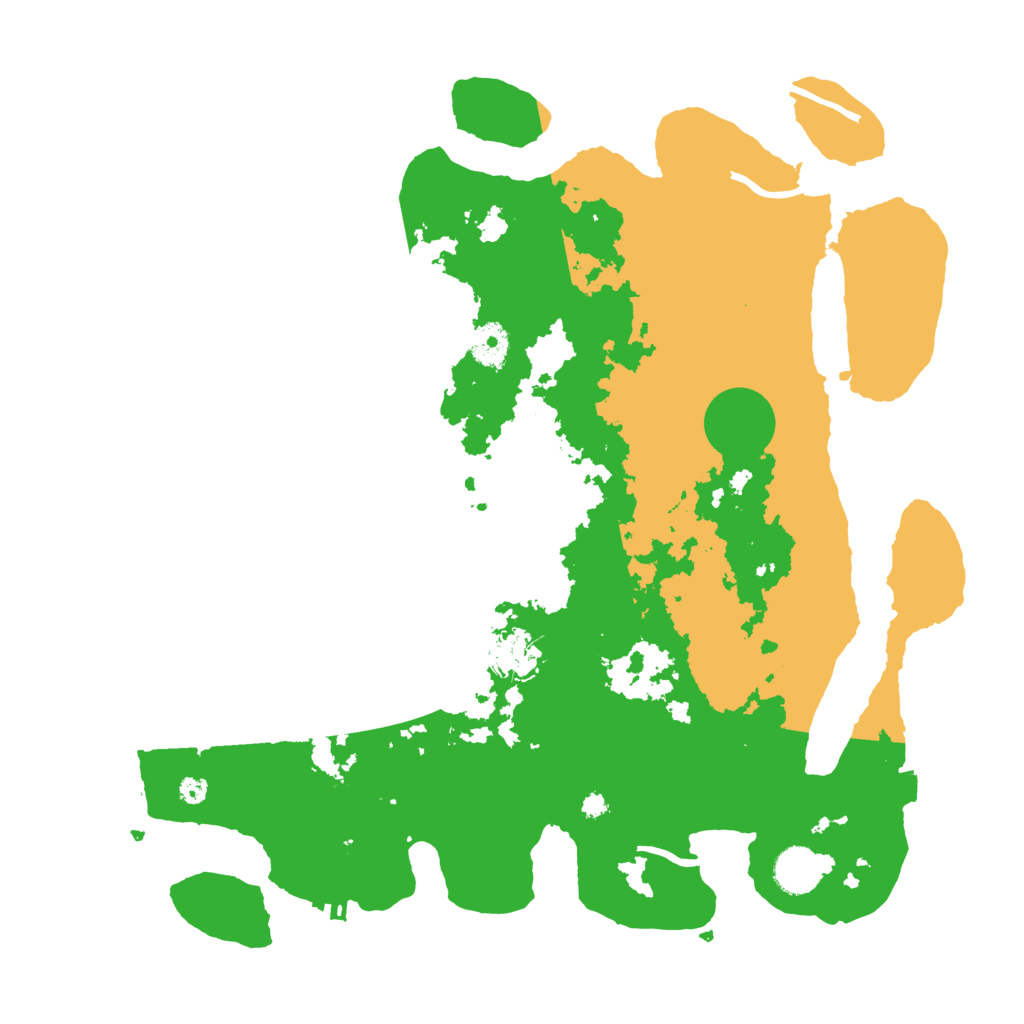 Biome Rust Map: Procedural Map, Size: 3800, Seed: 34504944