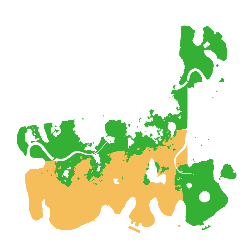 Biome Rust Map: Procedural Map, Size: 4000, Seed: 1193330413