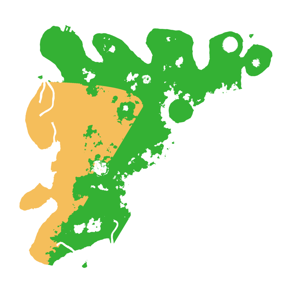 Biome Rust Map: Procedural Map, Size: 3500, Seed: 770132670
