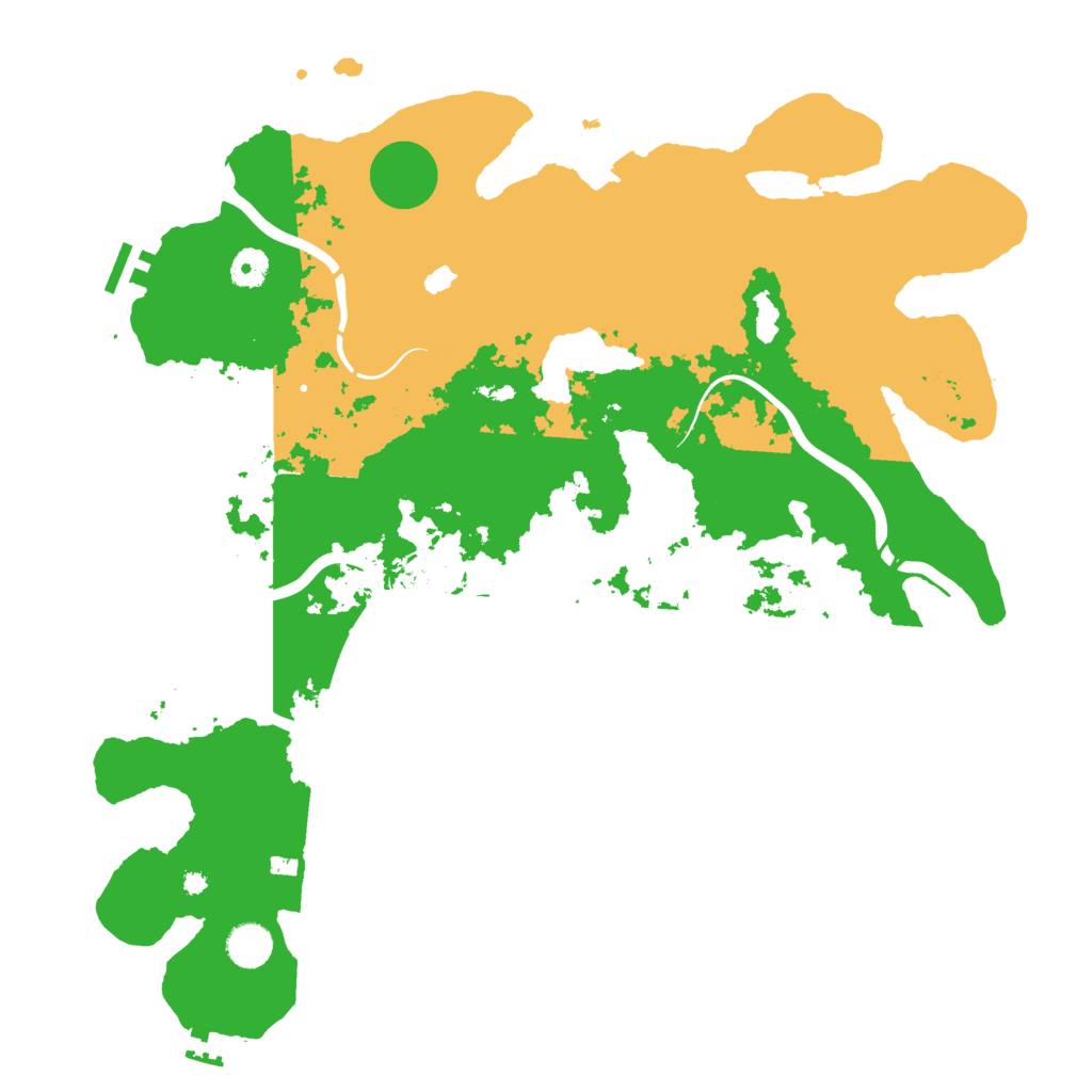 Biome Rust Map: Procedural Map, Size: 4250, Seed: 1555653114