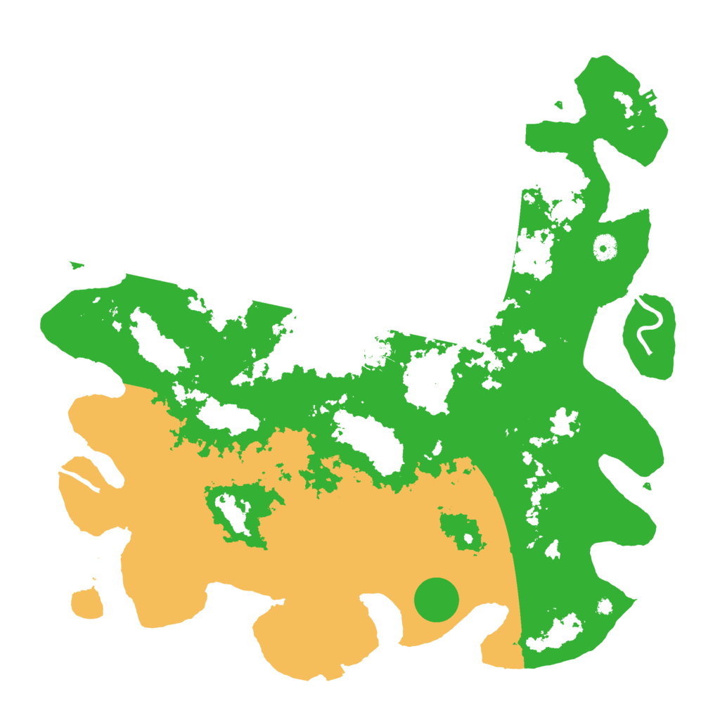 Biome Rust Map: Procedural Map, Size: 4250, Seed: 889156241