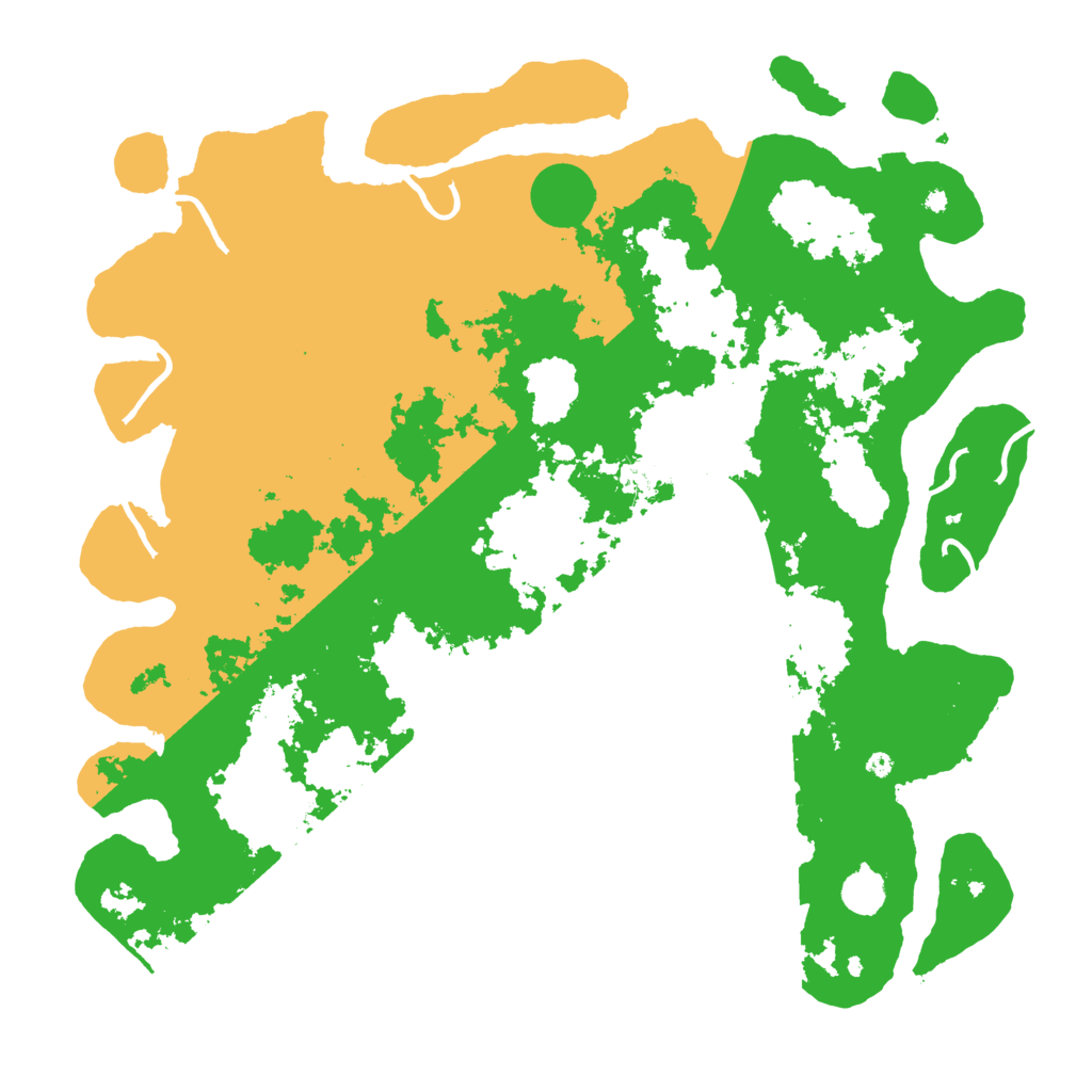 Biome Rust Map: Procedural Map, Size: 4500, Seed: 138662333