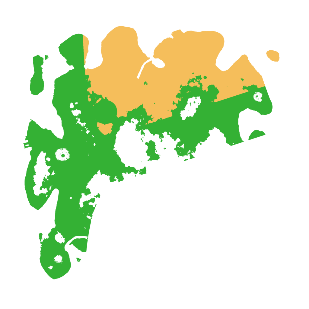 Biome Rust Map: Procedural Map, Size: 3500, Seed: 27834930