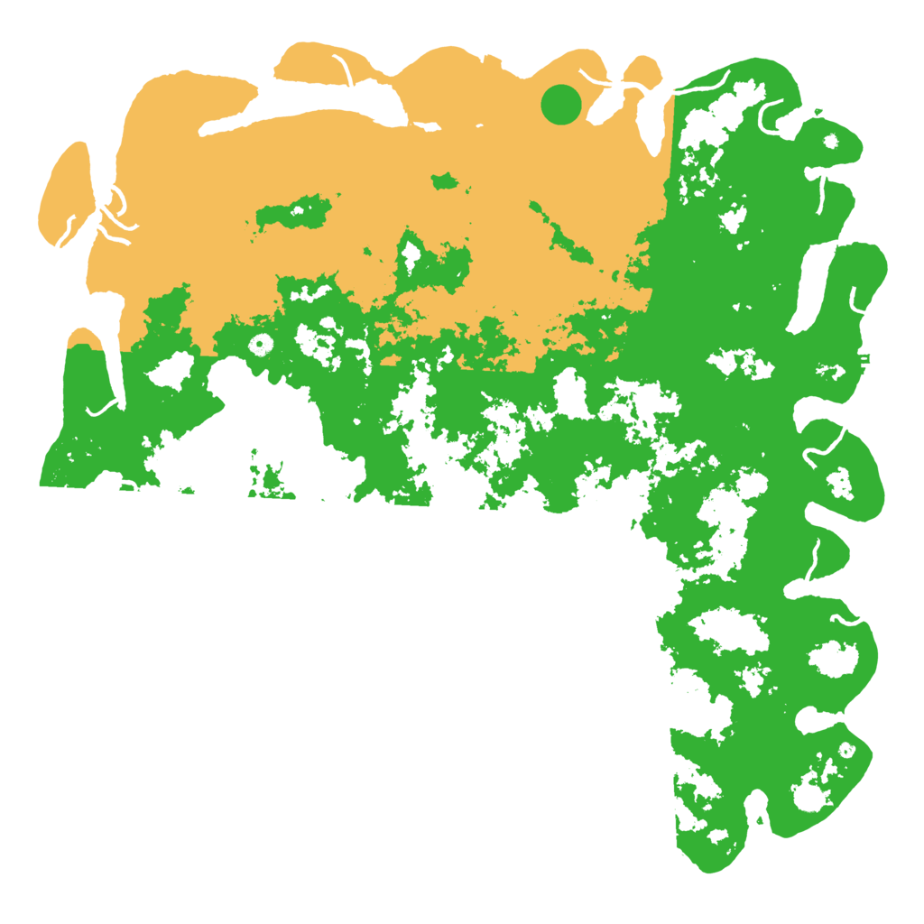 Biome Rust Map: Procedural Map, Size: 6000, Seed: 643534559