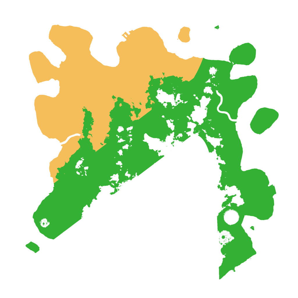 Biome Rust Map: Procedural Map, Size: 3500, Seed: 1127232459