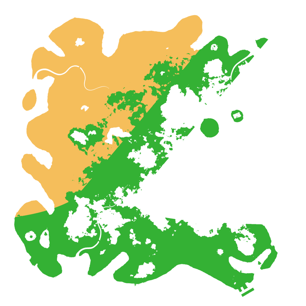 Biome Rust Map: Procedural Map, Size: 4500, Seed: 1777179534