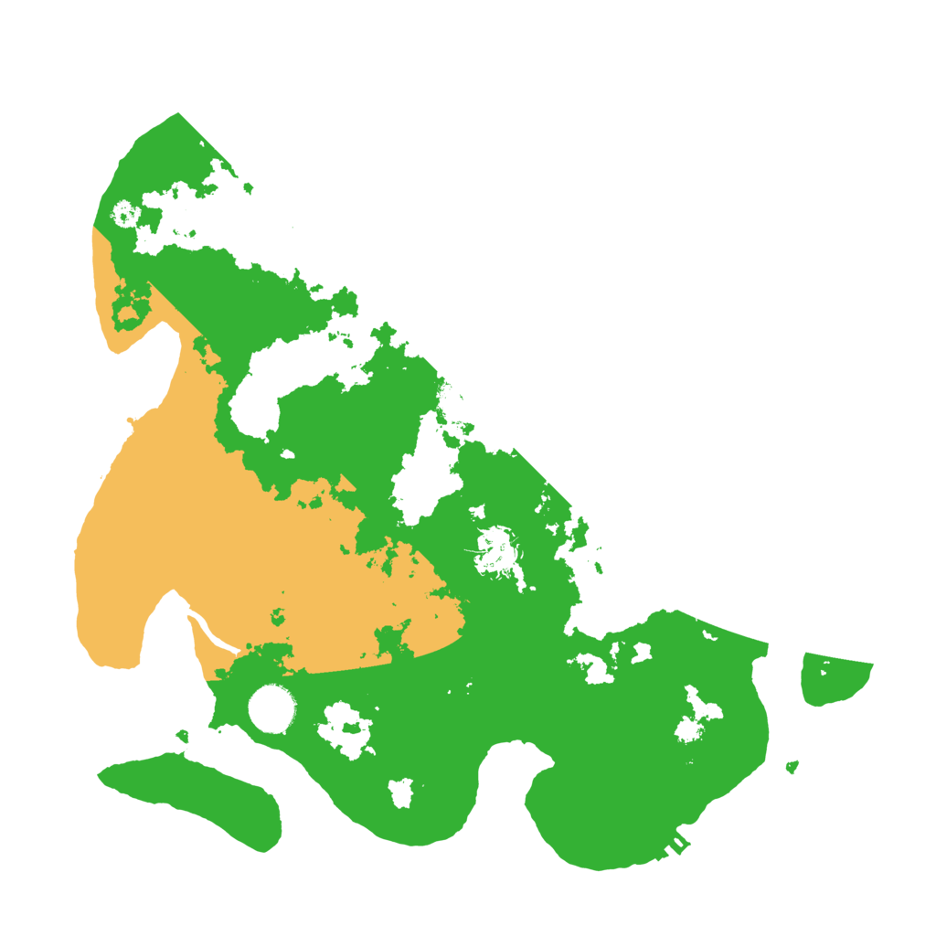 Biome Rust Map: Procedural Map, Size: 3500, Seed: 537836980
