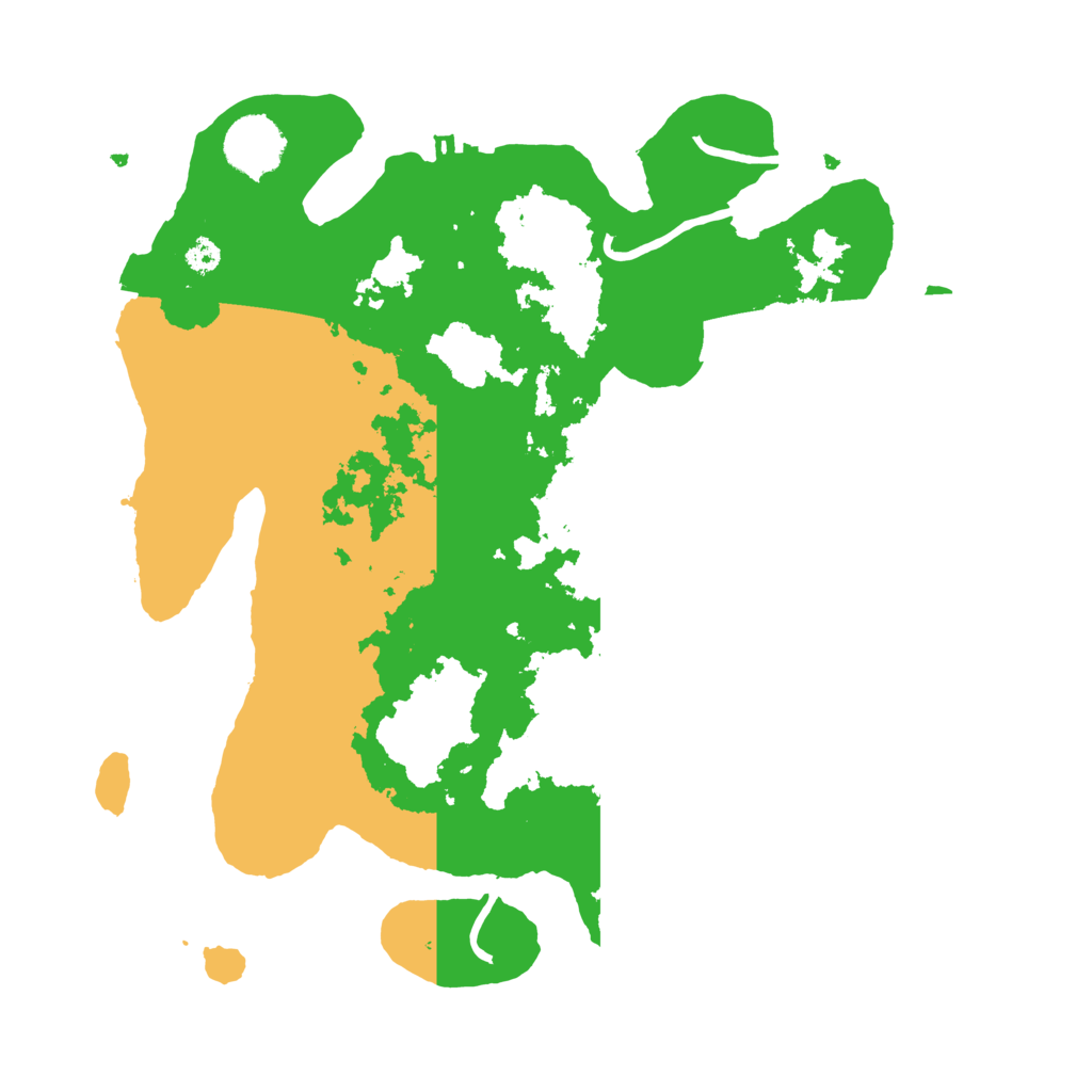 Biome Rust Map: Procedural Map, Size: 3300, Seed: 49811842