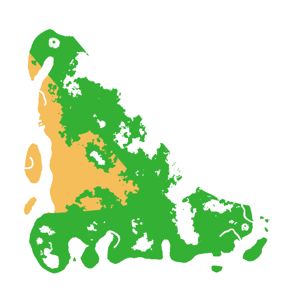 Biome Rust Map: Procedural Map, Size: 4000, Seed: 1143776697