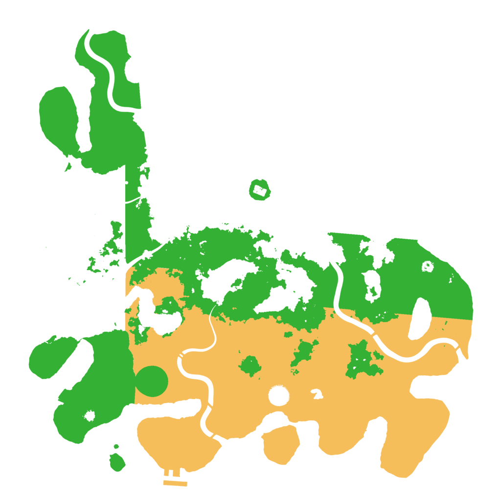 Biome Rust Map: Procedural Map, Size: 4250, Seed: 1393357063