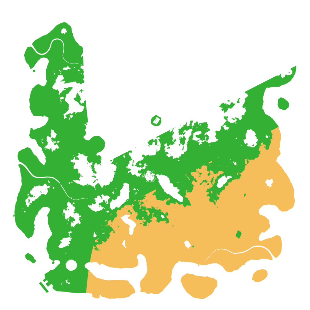 Biome Rust Map: Procedural Map, Size: 5000, Seed: 1047476243