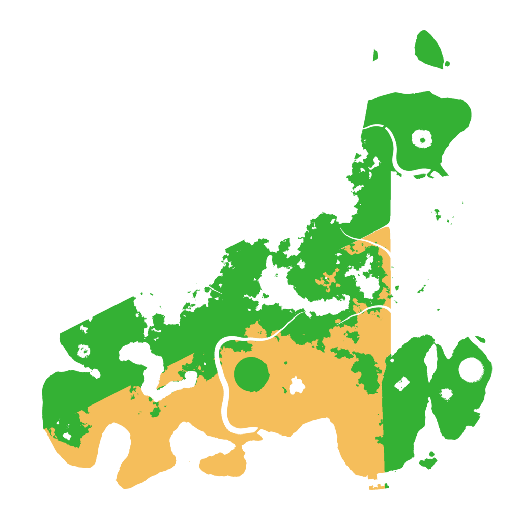 Biome Rust Map: Procedural Map, Size: 4000, Seed: 109734240