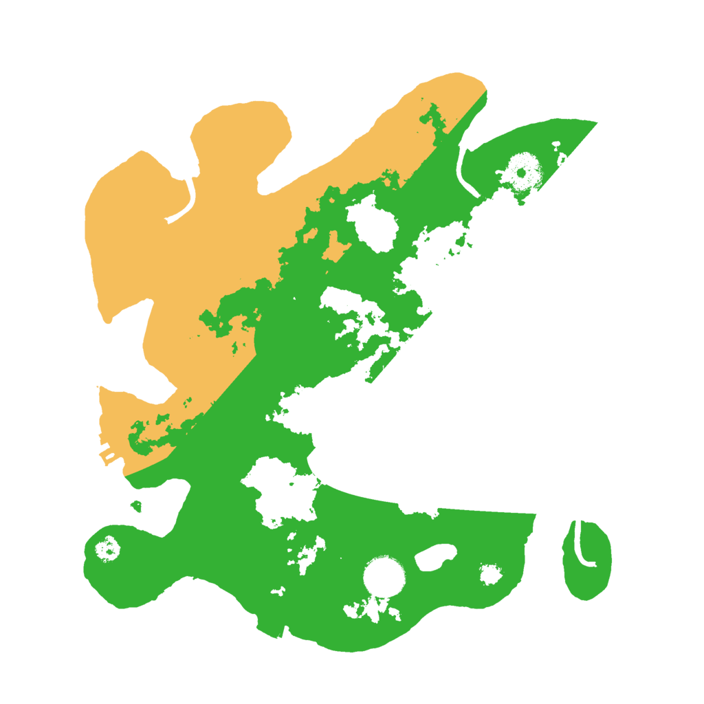 Biome Rust Map: Procedural Map, Size: 3000, Seed: 1826897346