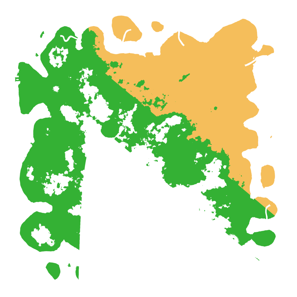 Biome Rust Map: Procedural Map, Size: 4500, Seed: 552200050