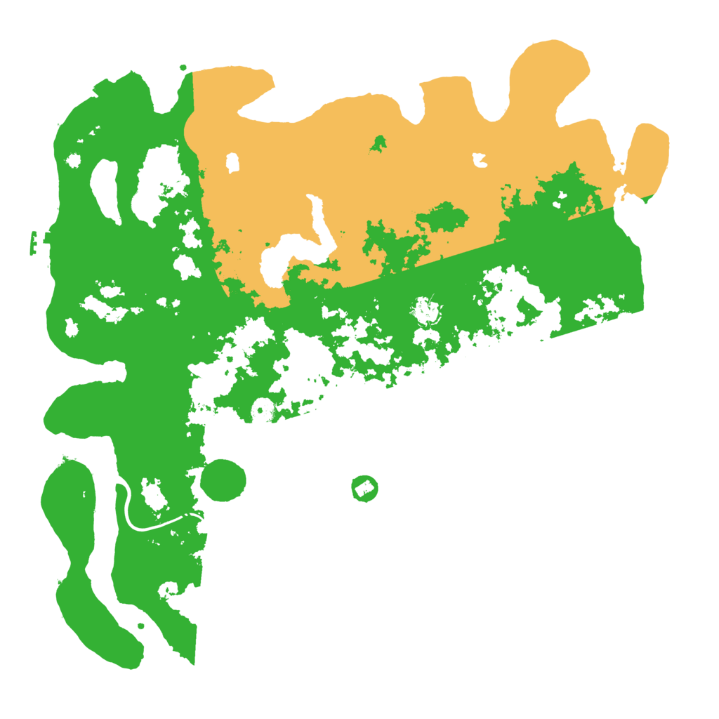 Biome Rust Map: Procedural Map, Size: 4500, Seed: 661568671