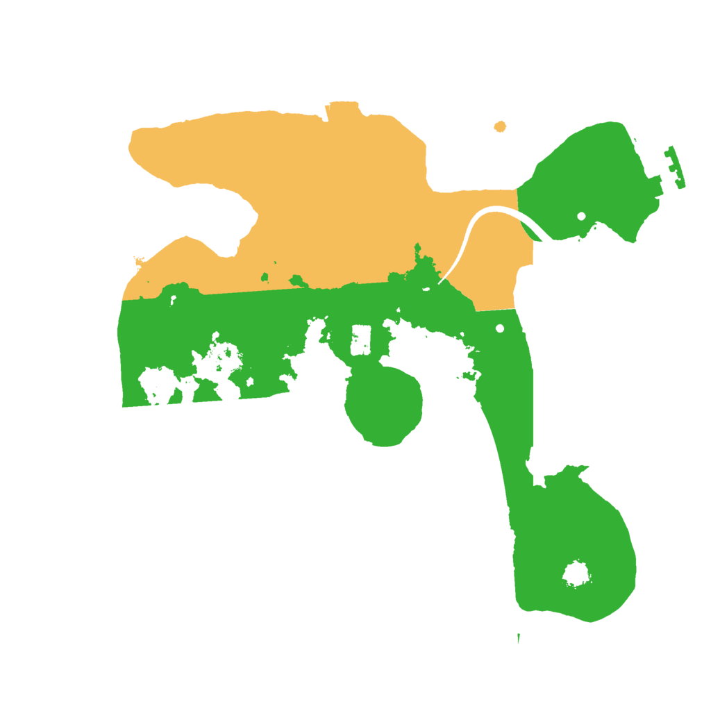 Biome Rust Map: Procedural Map, Size: 2500, Seed: 1893117533