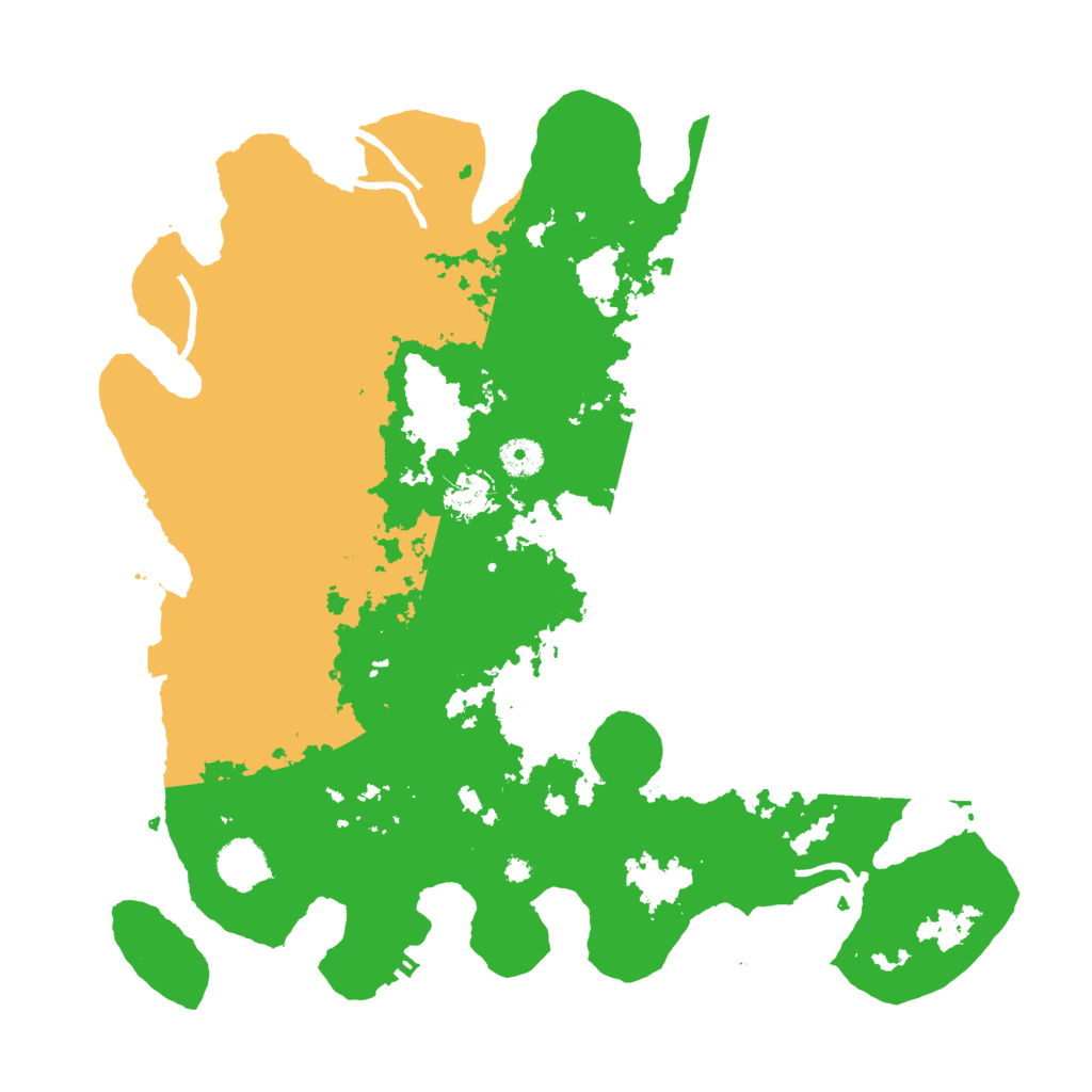 Biome Rust Map: Procedural Map, Size: 4000, Seed: 1962