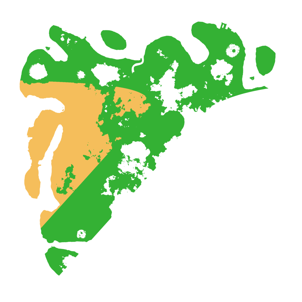 Biome Rust Map: Procedural Map, Size: 3500, Seed: 611886129