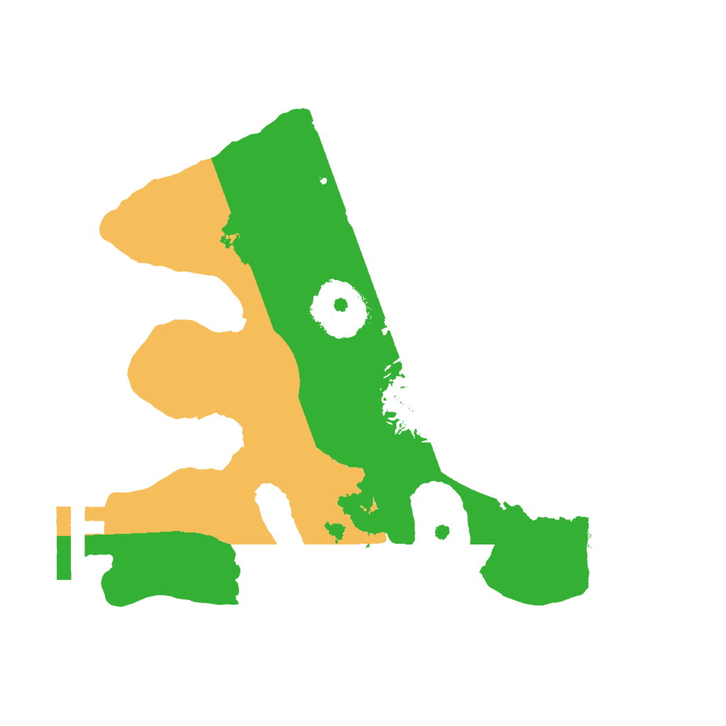 Biome Rust Map: Procedural Map, Size: 2000, Seed: 194291142