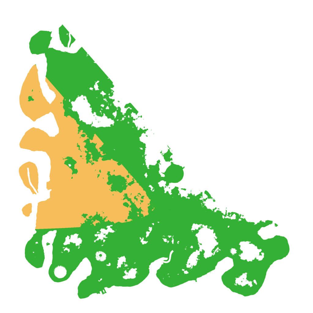 Biome Rust Map: Procedural Map, Size: 4500, Seed: 907419